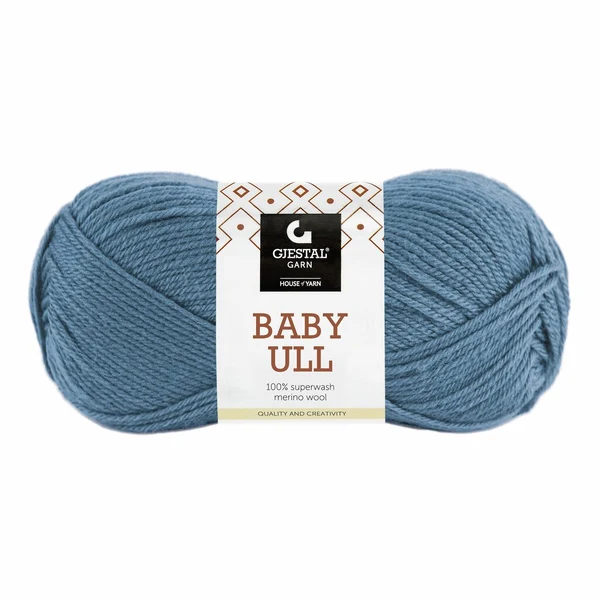 Gjestal Baby Ull 8506 Dżinsowy niebieski