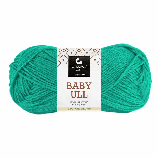 Gjestal Baby Ull 8553 Tropikalny niebieski