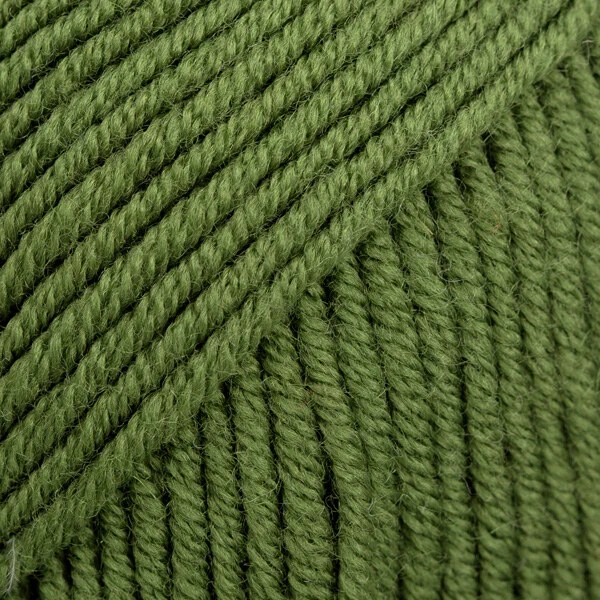 DROPS Merino Extra Fine 52 Zielony liść (Uni Colour)