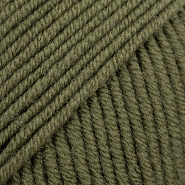 DROPS Merino Extra Fine 53 Zielony mech (Uni Colour)