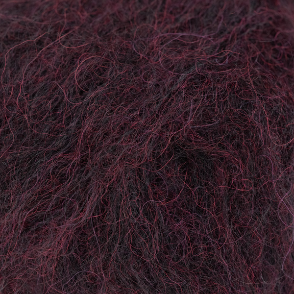 DROPS Brushed Alpaca Silk 43 Ciemne winogrono (Mix)