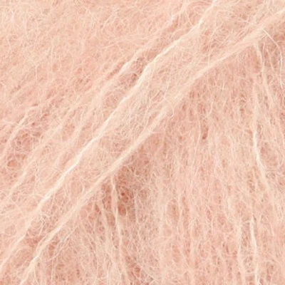 DROPS BRUSHED Alpaca Silk 20 Różowy piasek (Uni colour)