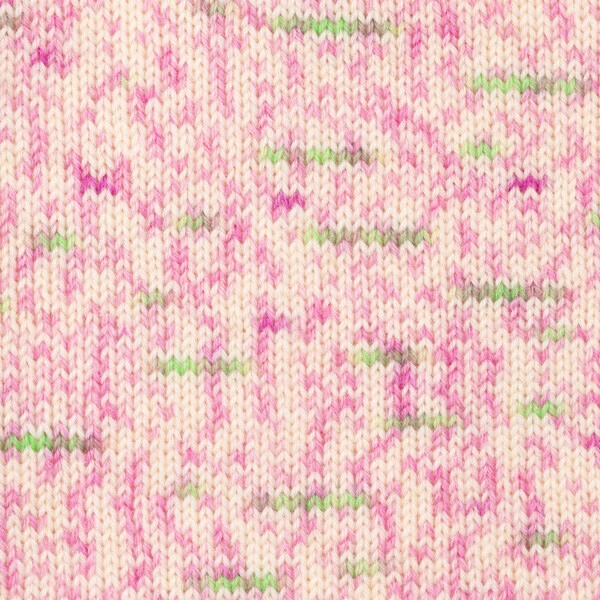 DROPS Fabel Print 931 Limonkowy pocałunek