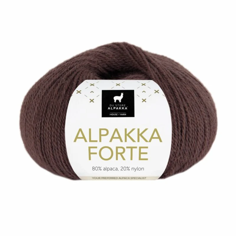 Du Store Alpakka Forte 734 Brązowy