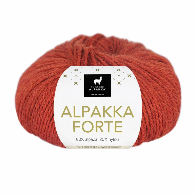 Du Store Alpakka Forte 703 Ciepła terakota mieszana
