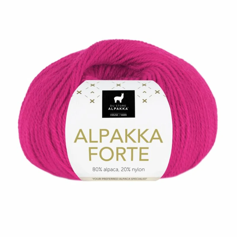 Du Store Alpakka Forte 744 Różowy