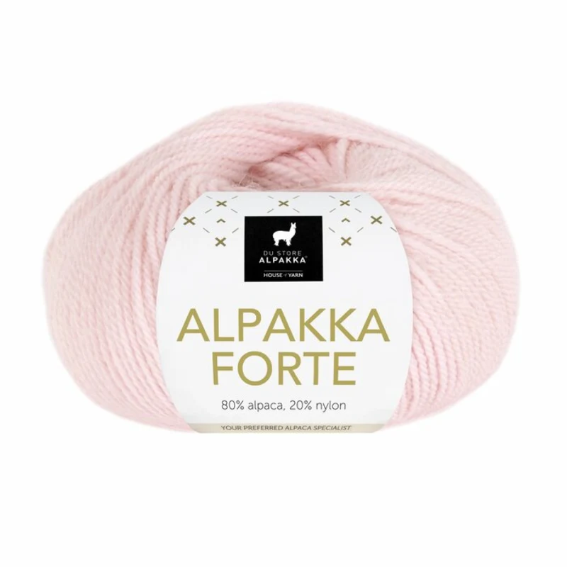 Du Store Alpakka Forte 743 Jasny różowy