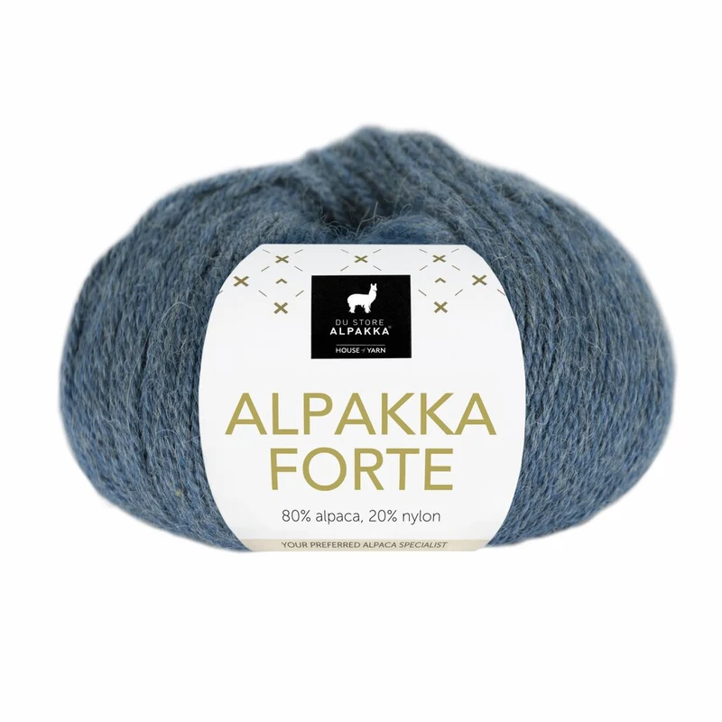 Du Store Alpakka Forte 707 Dżins mieszany