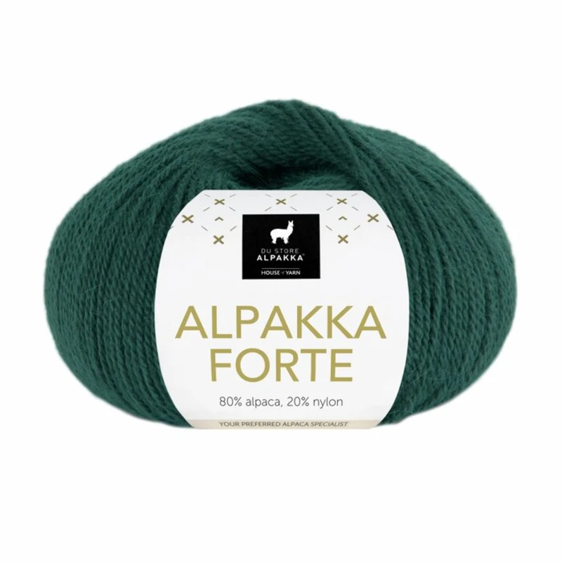 Du Store Alpakka Forte 737 Sosnowa zieleń