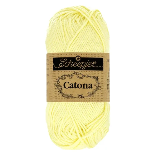 Scheepjes Catona 100 Lemon Chiffon