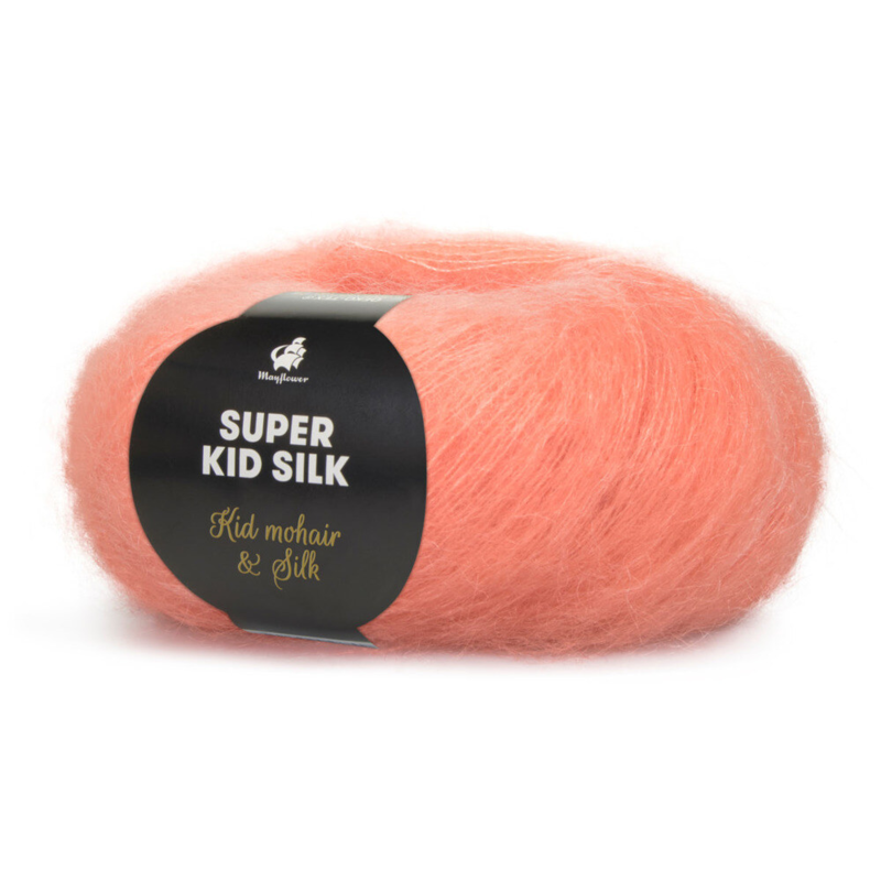 Mayflower Super Kid Silk 105 Nektar brzoskwiniowy