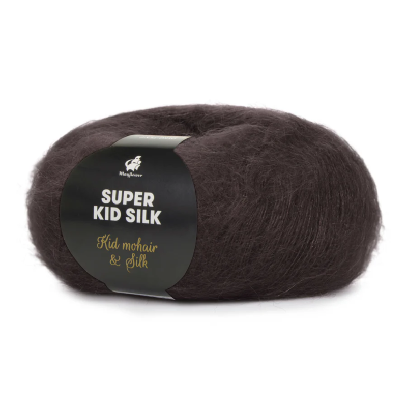 Mayflower Super Kid Silk 127 Czekoladowy