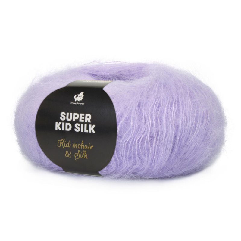 Mayflower Super Kid Silk 18 Jasnofioletowy