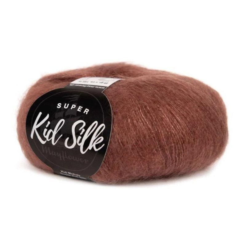 Mayflower Super Kid Silk 75 Brunetka