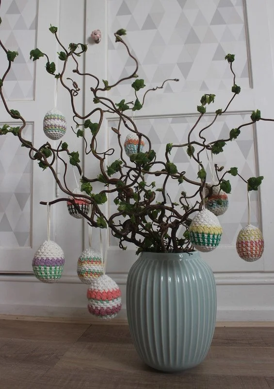 Szydełkowane pisanki