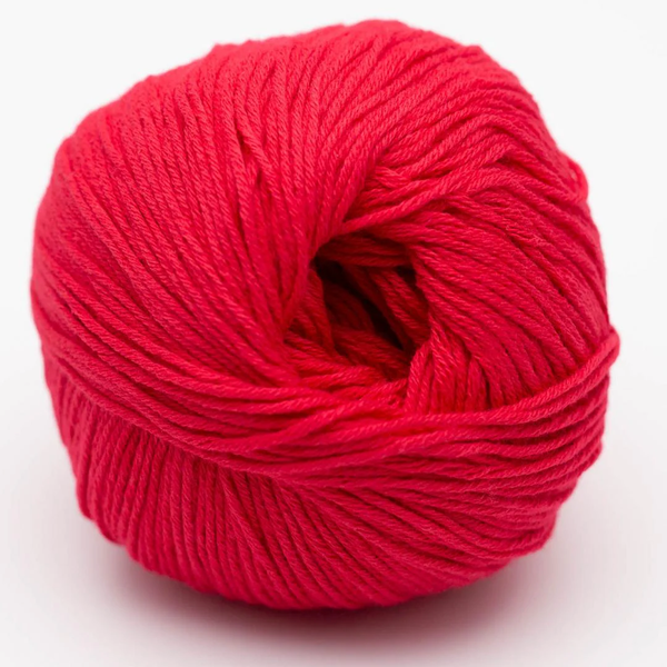BC Garn Alba GOTS 05 Jaskrawa czerwień