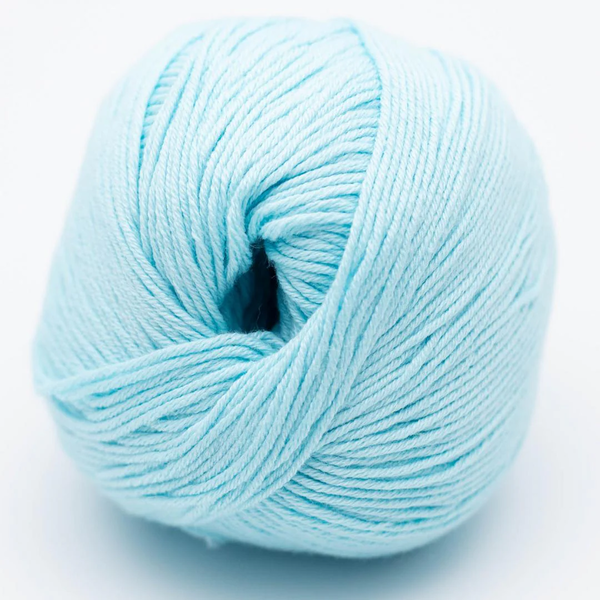 BC Garn Alba GOTS 10 Jasnoniebieski