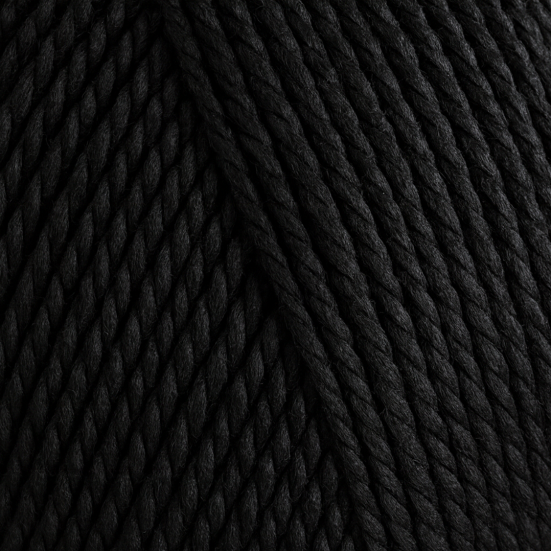 BC Garn Semilla GOTS OB02 Czarny (Ekologiczny, ale bez certyfikatu GOTS)