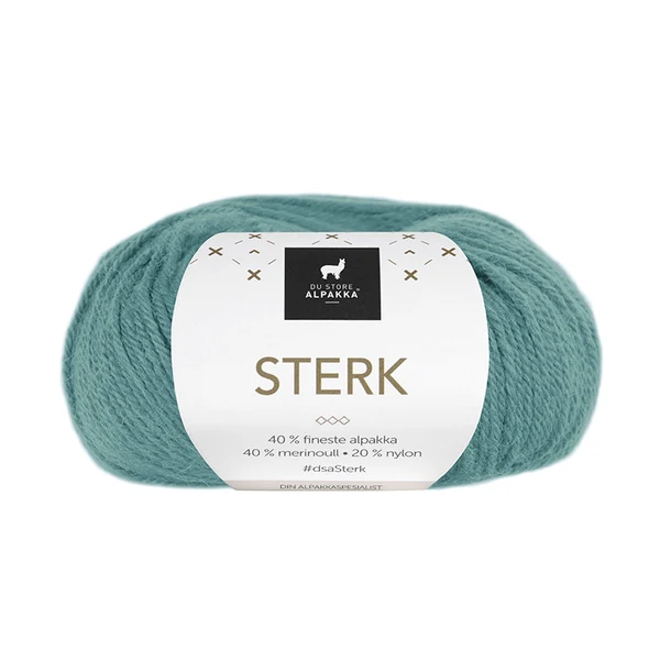Du Store Alpakka Sterk 902 Morska zieleń