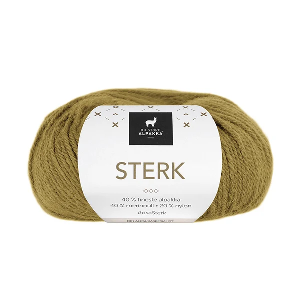 Du Store Alpakka Sterk 859 Musztarda