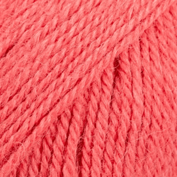 DROPS Alpaca 9022 Koralowy (Uni Colour)