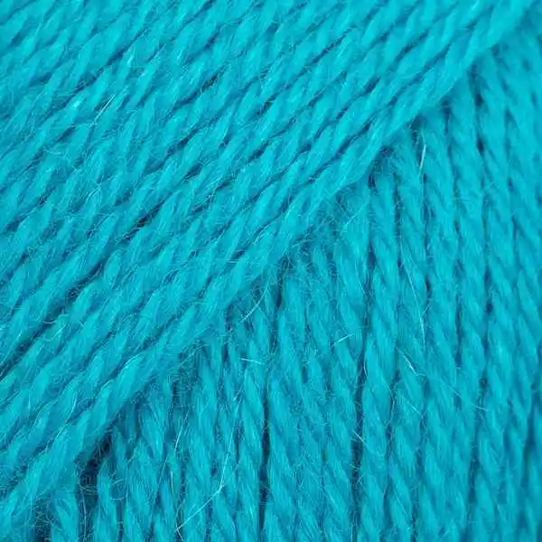 DROPS Alpaca 2918 Niebiesko-turkusowy ciemny(Uni Color)