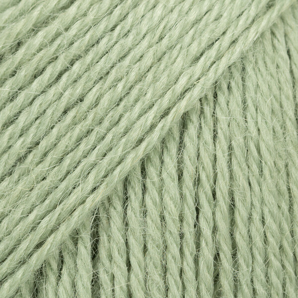 DROPS Alpaca 9038 Zielona szałwia (Uni Colour)