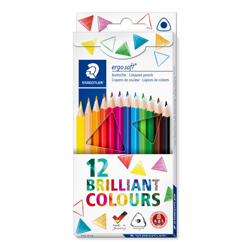 STAEDTLER Ergosoft 157, Kredki, 12 sztuk