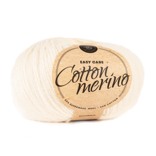 Mayflower Easy Care Cotton Merino 01 Natur