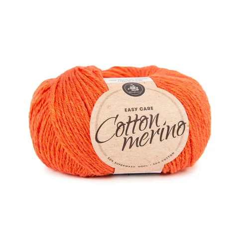 Mayflower Easy Care Cotton Merino S07 Orange (UNI COLOUR)