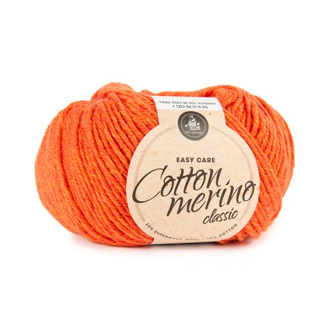 Mayflower Cotton Merino Classic 107 Pomarańczowy (KOLOR UNIWERSALNY)