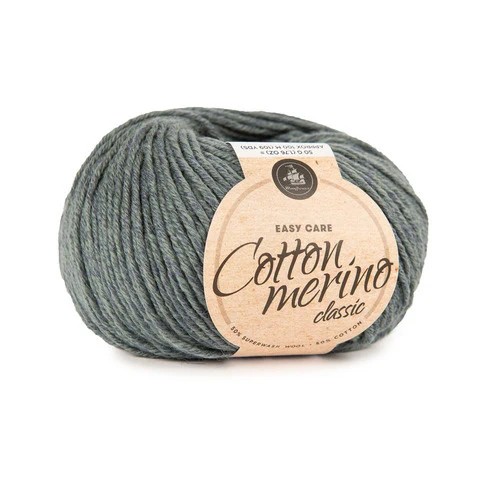 Mayflower Cotton Merino Classic 119 Ciemny Akwamaryn (UNI COLOUR)