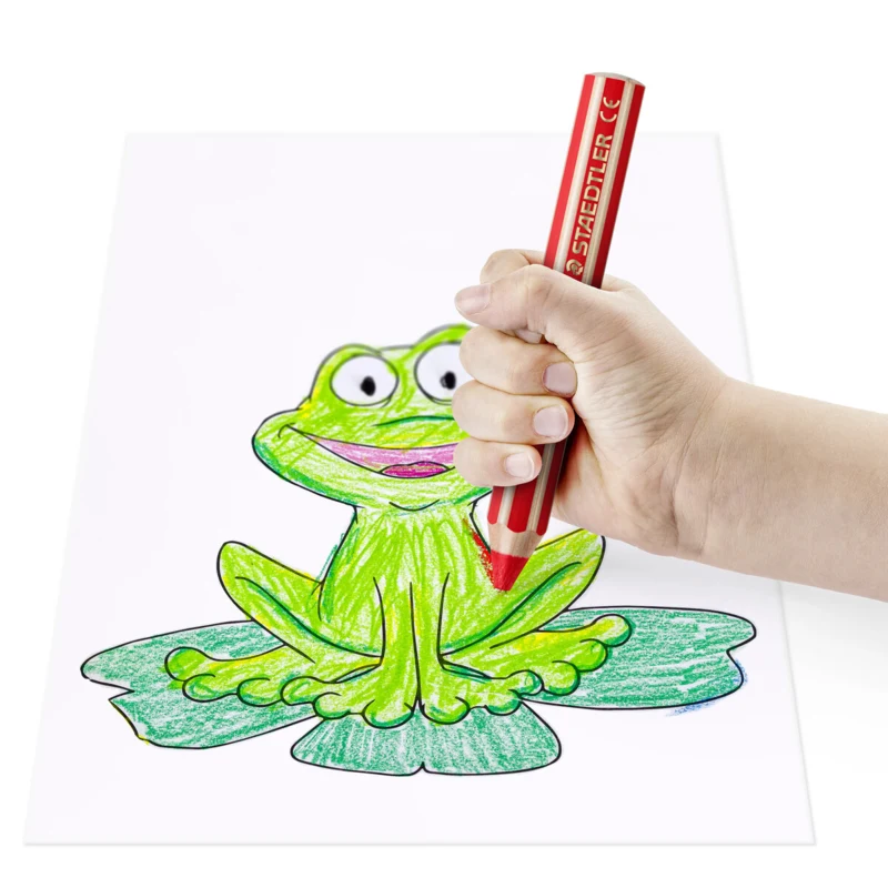 STAEDTLER Kredki Buddy 3-w-1, 18 sztuk – Zastosowanie