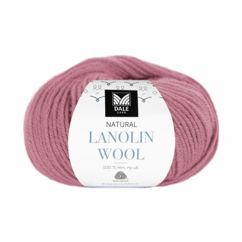 Dale Lanolin Wool 1459 Stary róż