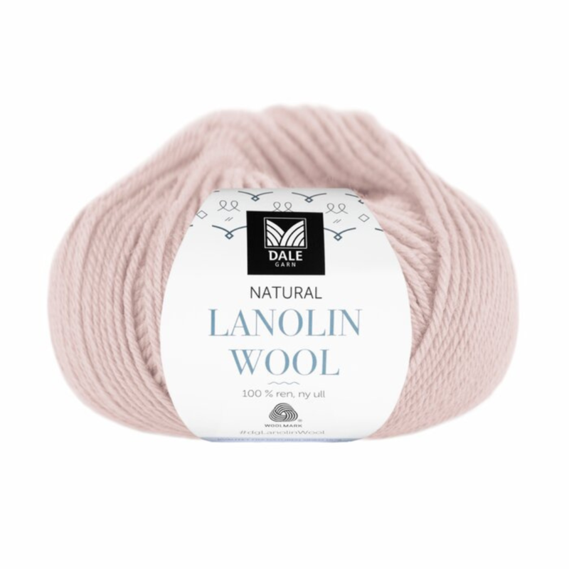 Dale Lanolin Wool 1462 Pudrowy róż