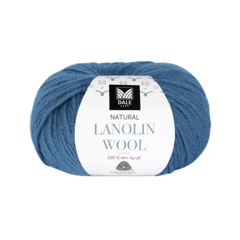 Dale Lanolin Wool 1435 Dżinsy niebieskie