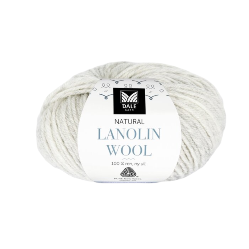 Dale Lanolin Wool 1421 Jasnoszary