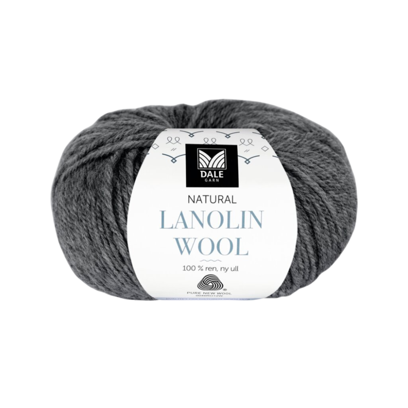 Dale Lanolin Wool 1419 Ciemnoszary
