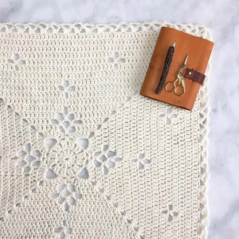 Snowflake Babytæppe