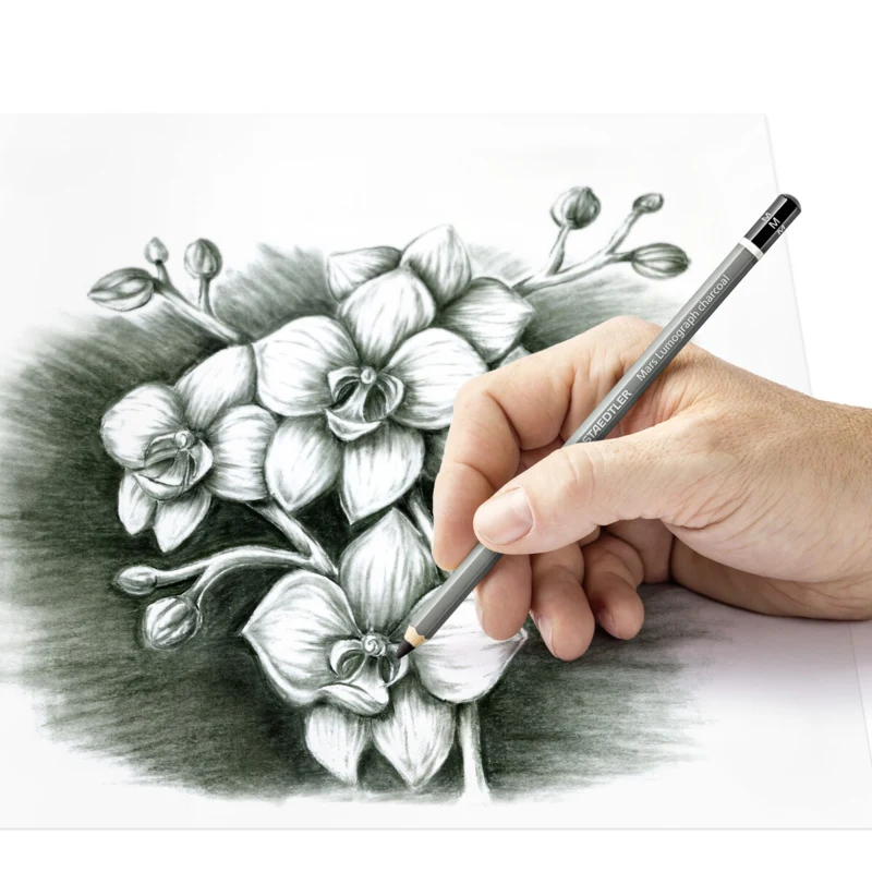 STAEDTLER March lumograph ołówki węglowe i kikut papieru, 3 + 1 szt – Zastosowanie