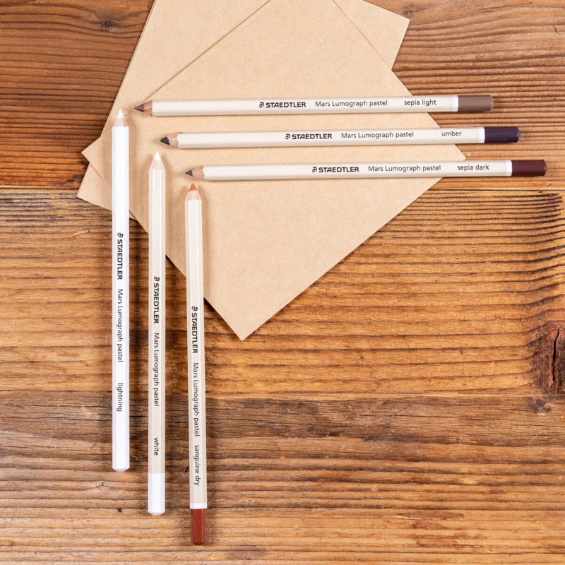 STAEDTLER Mars Lumograph Kredki pastelowe, 6 szt – P-SBK6