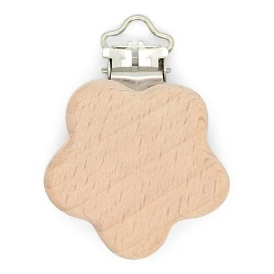 HobbyArts Klips do szelek z drewna, Kształt, 1 sztuka Kwiat