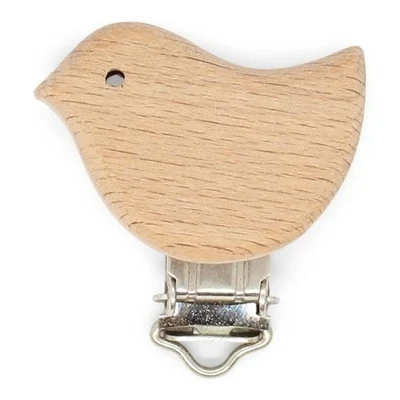 HobbyArts Klips do szelek z drewna, Kształt, 1 sztuka Ptak
