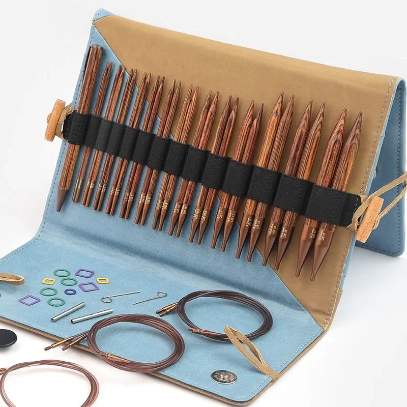 KnitPro Ginger Zestaw Drutów Wymiennych Deluxe 60/80/100 cm