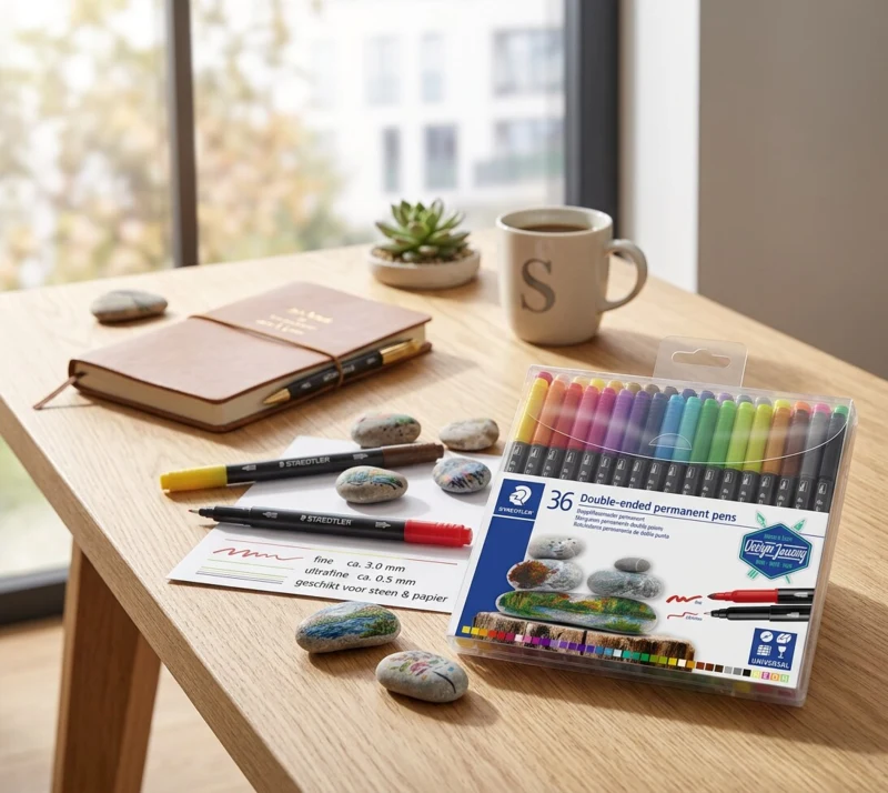 STAEDTLER Długopisy permanentne dwustronne, 36 szt – TB36