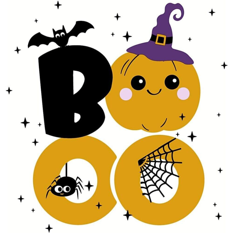 Serwetki, Halloween, 33x33 cm, 20 szt. Boo