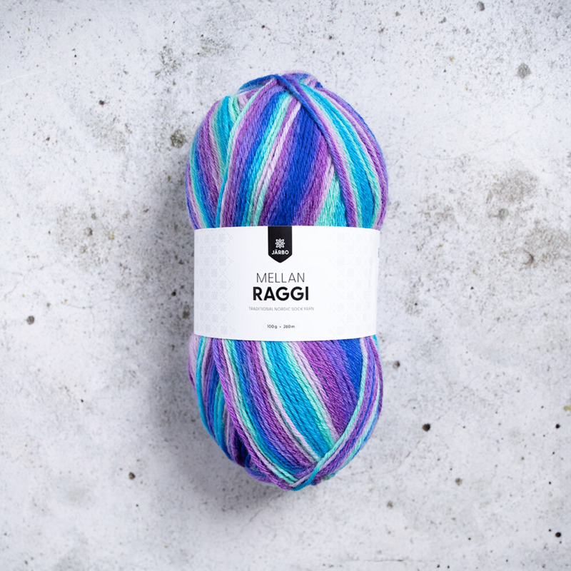 Järbo Mellanraggi 100g 28445 Blueberry Bramble