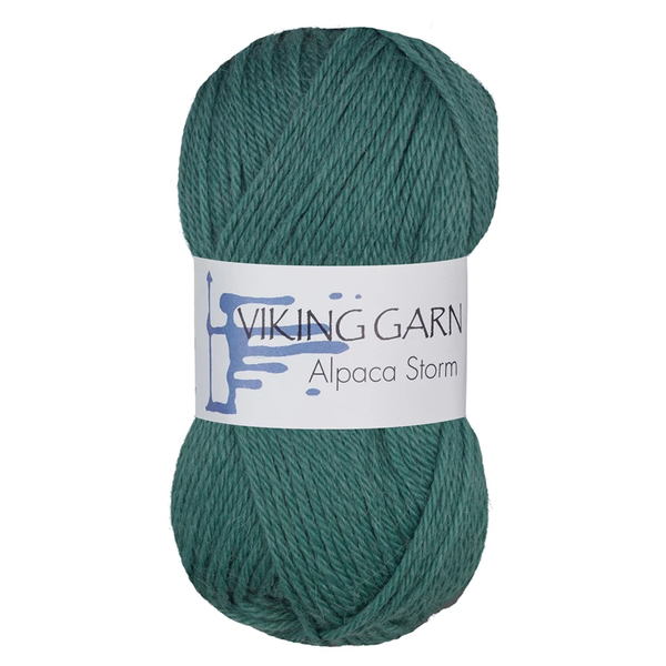 Viking Alpaca Storm 534 Niebieskozielony