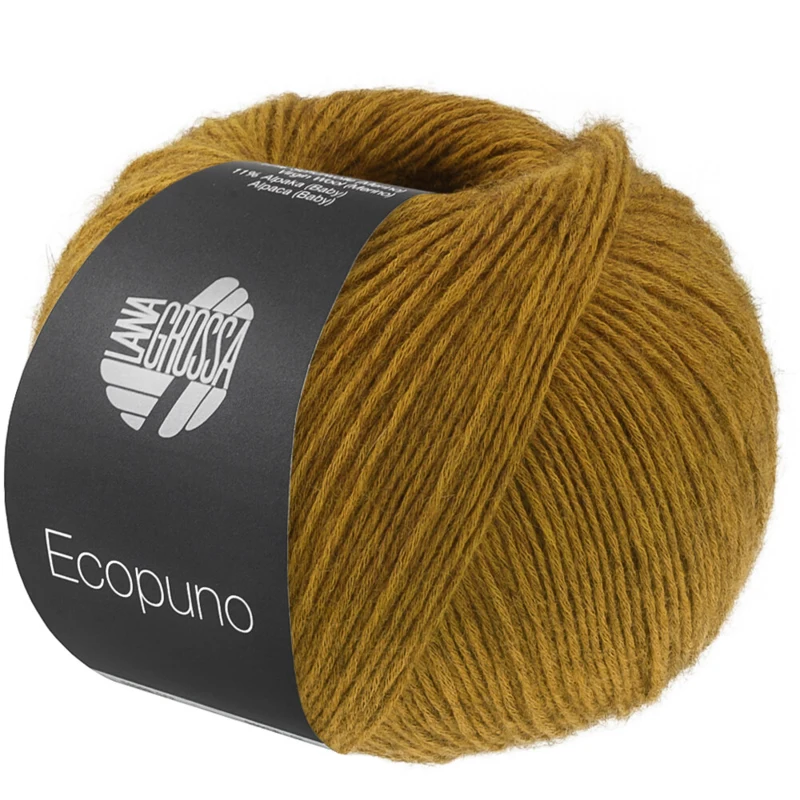 Lana Grossa Ecopuno 231 Curry żółty