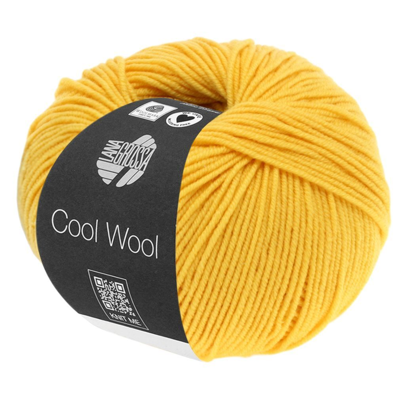 Lana Grossa Cool Wool 419 Żółty